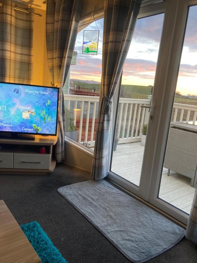 Luxury Caravan At Turnberry - Short Walk To Beach Girvan Exterior foto