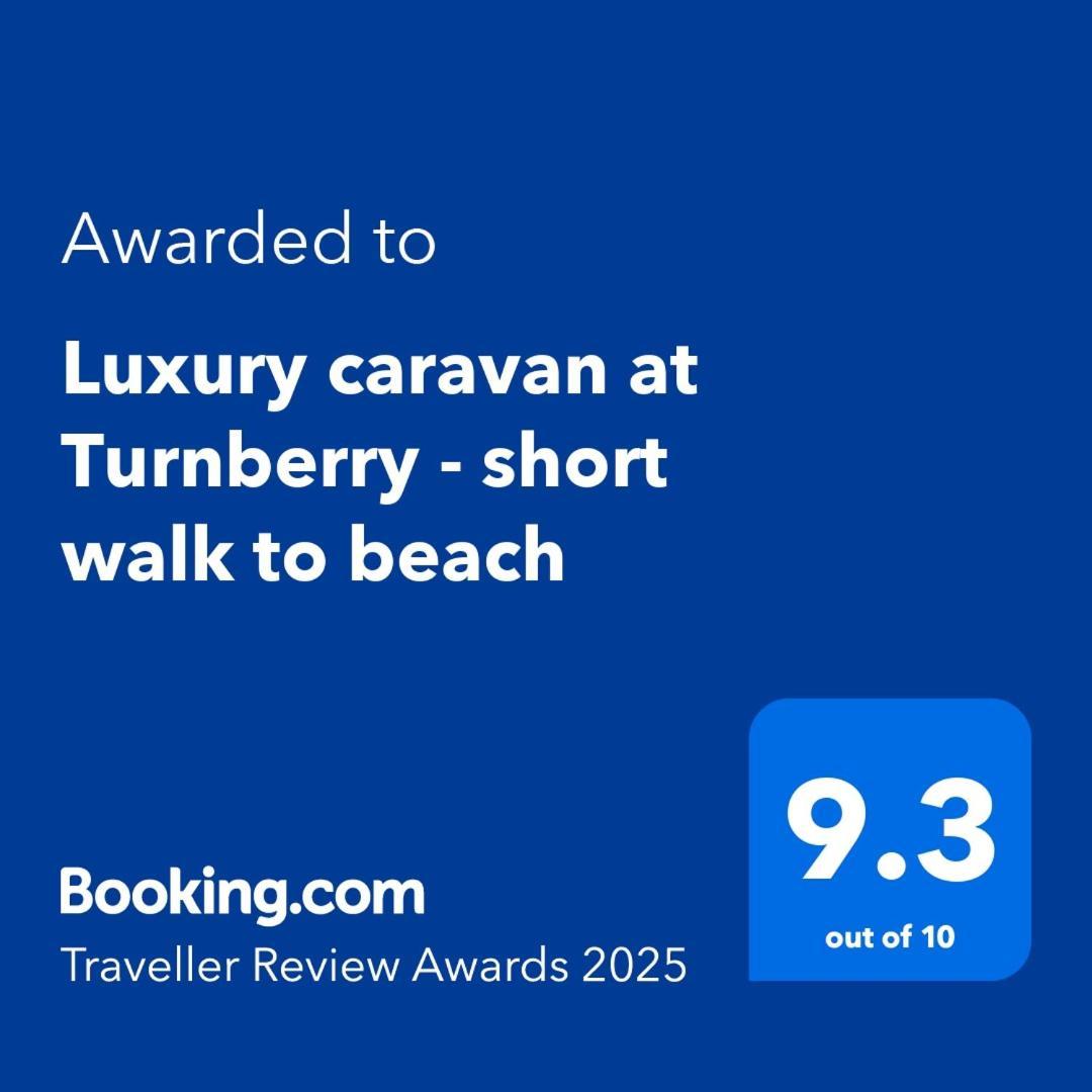 Luxury Caravan At Turnberry - Short Walk To Beach Girvan Exterior foto